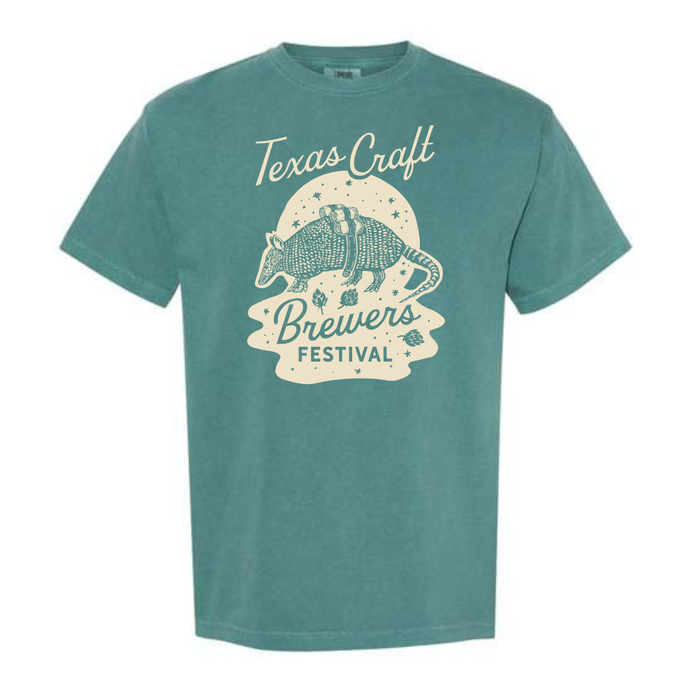 Texas Craft Brewers Festival Armadillo Tee