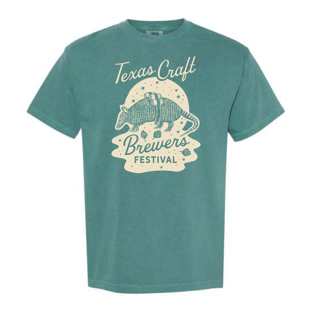 Texas Craft Brewers Festival Armadillo Tee