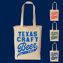 Texas Craft Beer Y'all Tote Bag