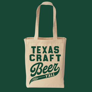 Texas Craft Beer Y'all Tote Bag