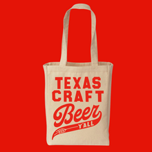 Texas Craft Beer Y'all Tote Bag