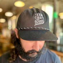 Texas Craft Beer Y'all Black Rope Cap