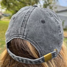 Washed Black Dad Hat