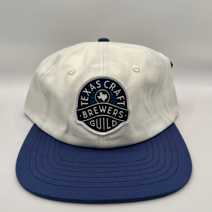 Blue & White Contrast Cap