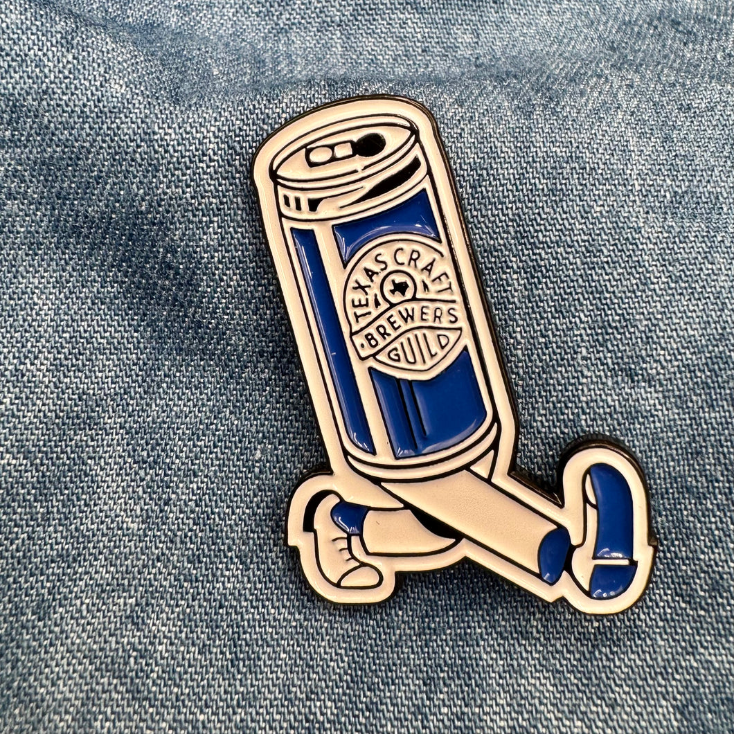 Walkie Can Enamel Pin