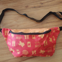 Fanny Pack - Watermelon & Gold